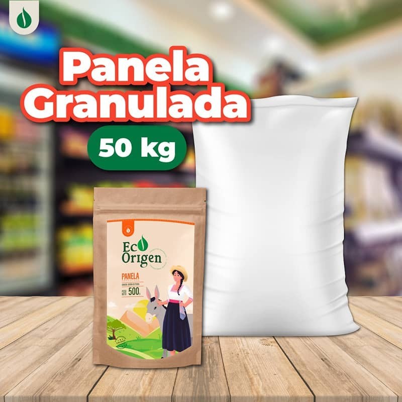 Panela Granulada a granel | Eco Origen Perú