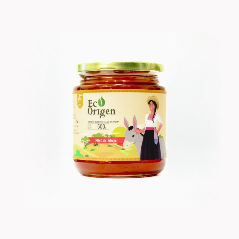 Miel de abeja en frascos por mayor | Eco Origen para tiendas y emprendedores